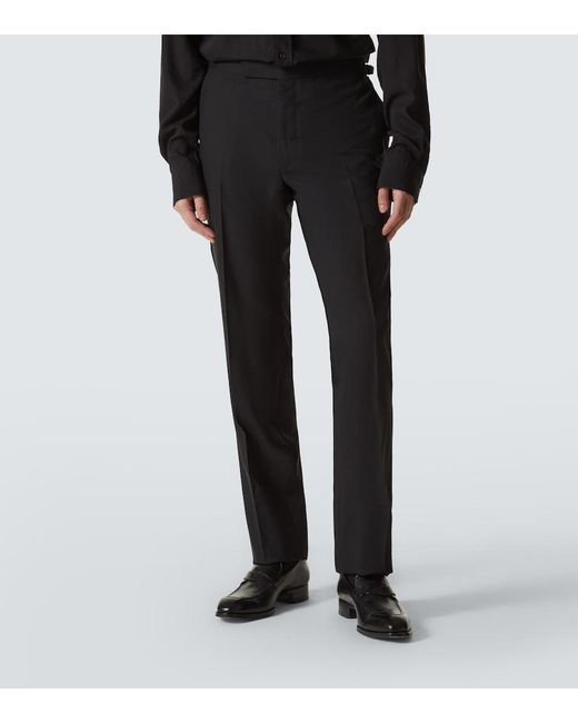 Tom Ford Black Shelton Wool Suit for men