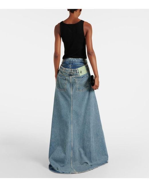 Jean Paul Gaultier Blue X Shayne Oliver Straight Jeans
