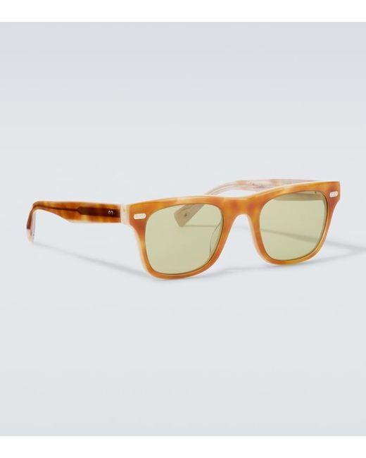 Brunello Cucinelli Brown Square Sunglasses for men