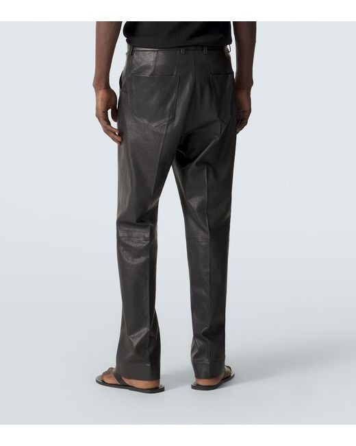Pantaloni Regular di Auralee in Gray da Uomo