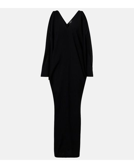Taller Marmo Black Beistegui Cutout Maxi Dress