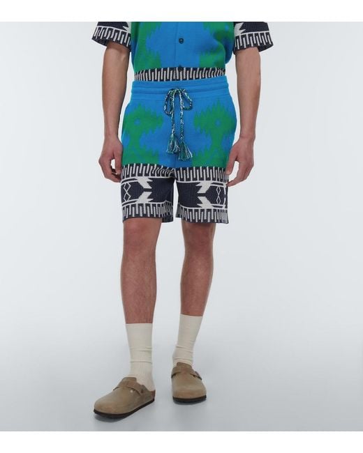 Alanui Blue Shorts & Bermuda Shorts for men