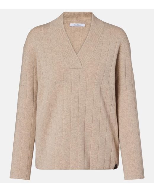 Pullover Arten di Max Mara in Natural