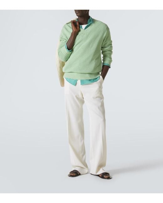 Pull En Cachemire Auralee pour homme en coloris Green