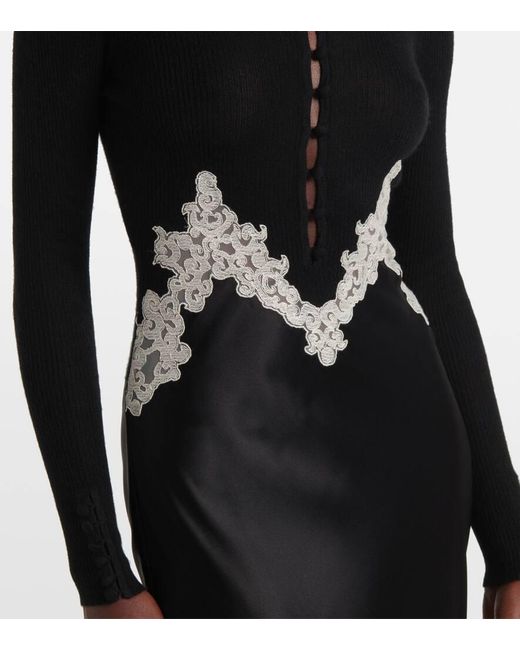 Abito Lungo Kerry di Gabriela Hearst in Black