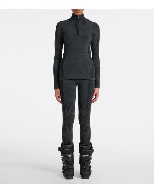 Fusalp Gray Seama Ski Top