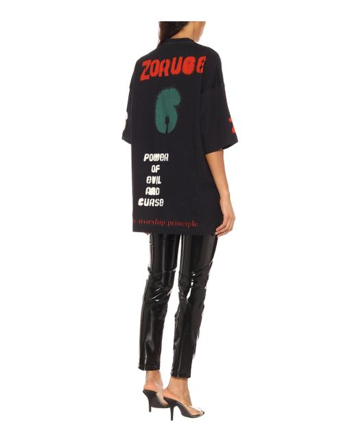printed oversized t shirt