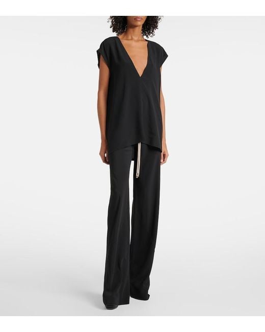 Rick Owens Black Dylan Top