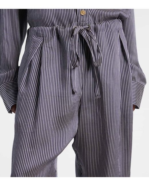 Khaite Gray Gerade Hose Trenton
