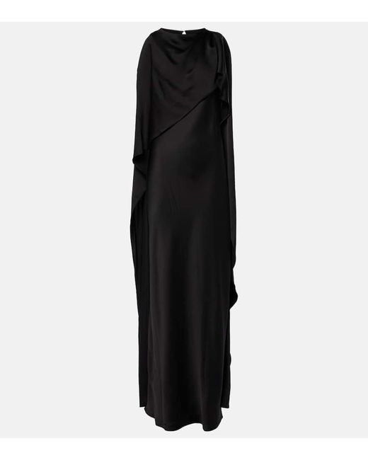 Jonathan Simkhai Black Robe Izel Aus Satin