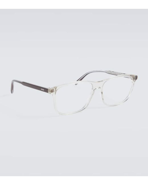 Dior Brille Indioro S5L in Metallic für Herren