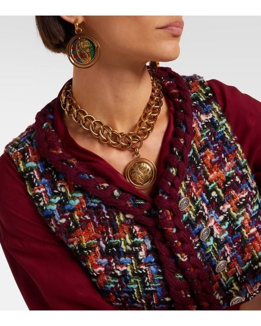 Etro Metallic Halskette