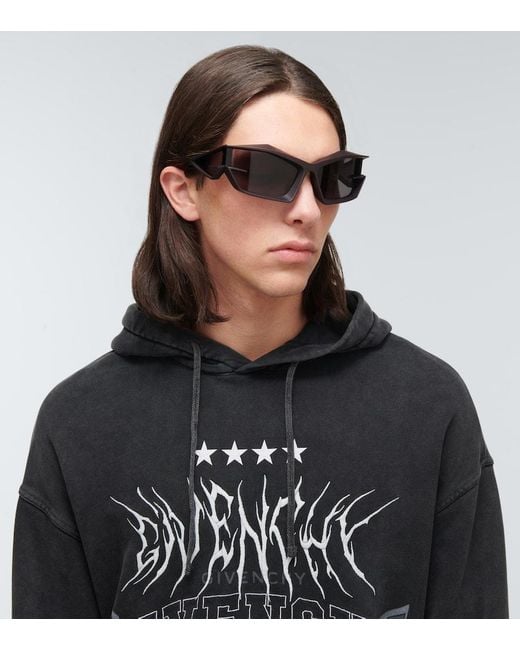 Givenchy Gray Giv Cut Sunglasses for men