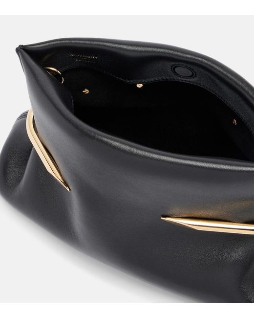 Givenchy Black Pinch Mini Leather Clutch