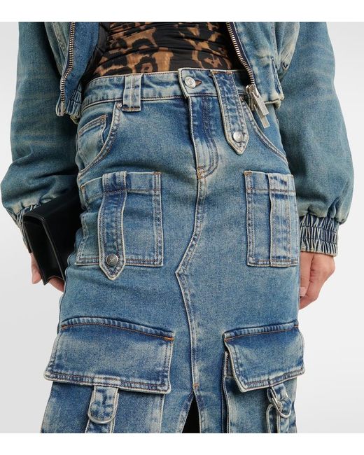 Gonna Midi di Blumarine in Blue