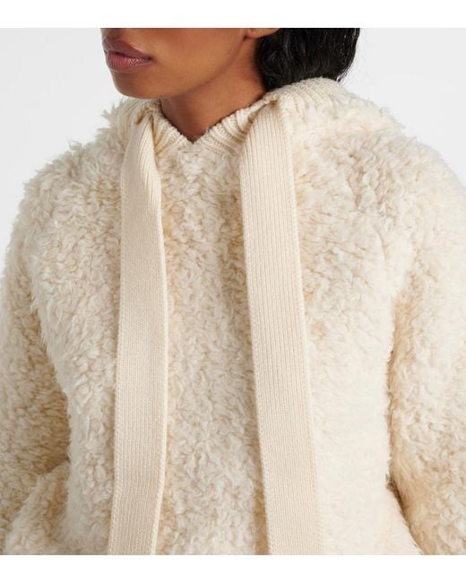 Jet Set Natural Jennifer Wool-Blend Hoodie