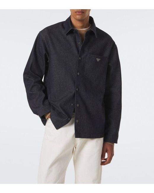 Camicia di Prada in Black da Uomo