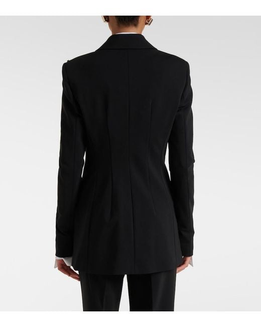 Sportmax Black Single-Breasted Blazer