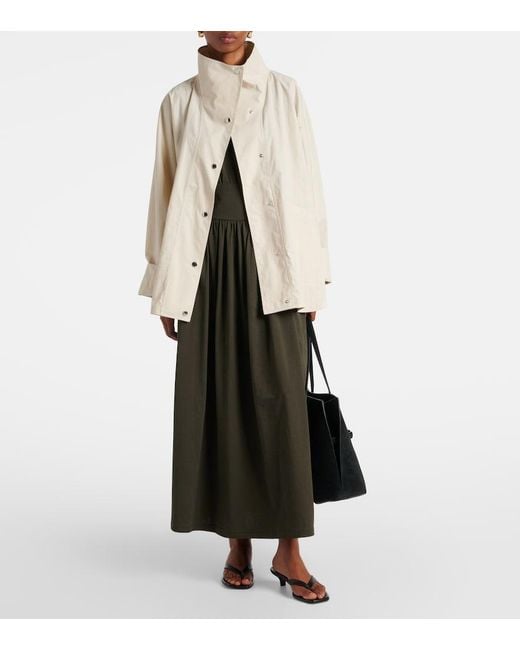 Totême Natural Cotton-Blend Jacket