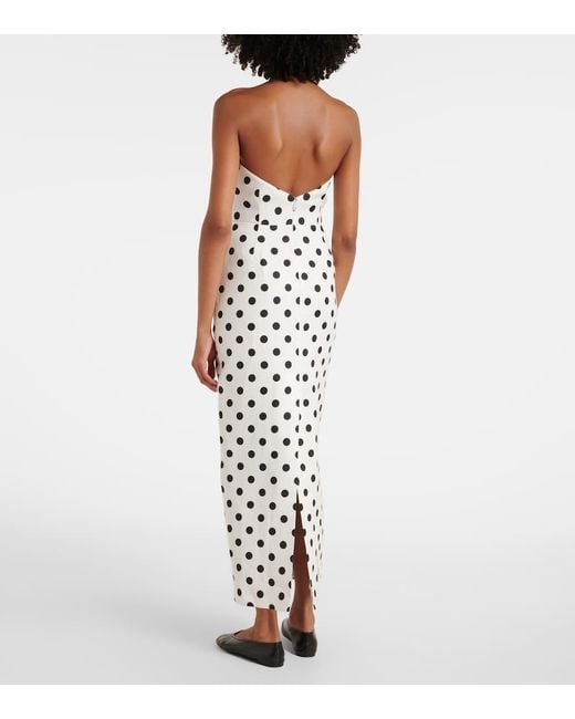 Abito Lungo Romeo di Posse in White