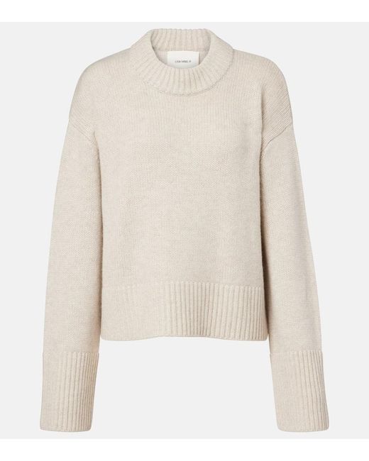 Lisa Yang Natural Sony Cashmere Sweater