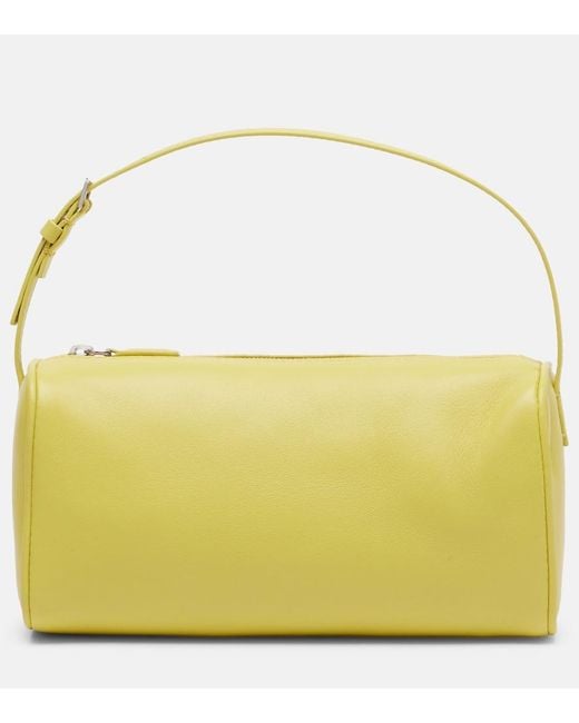 The Row Yellow Schultertasche 90's Aus Leder