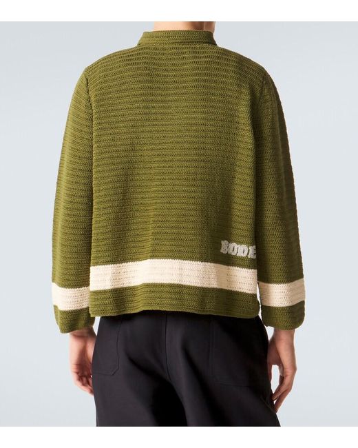 Camicia Marsh di Bode in Green da Uomo