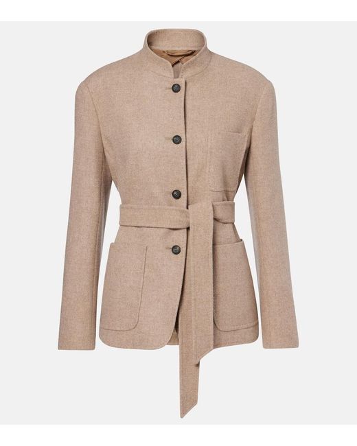 Max Mara Natural Falla Cashmere Jacket
