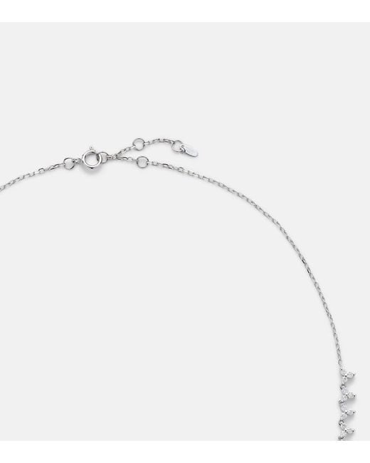 PERSÉE White 18Kt Tennis Necklace With Diamonds