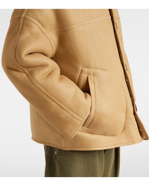 Polo Ralph Lauren Natural Reversible Leather Jacket
