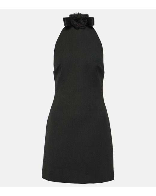 Miniabito in lana vergine di Dolce & Gabbana in Black