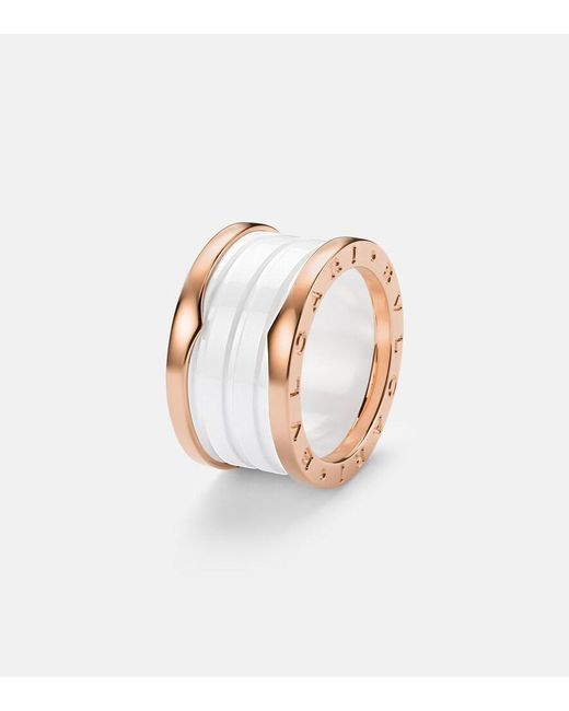 Anello B.Zero1 di BVLGARI in White