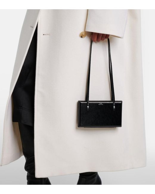 Totême Black Cocktail Leather Shoulder Bag