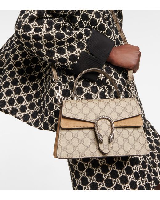 Gucci Dionysus Medium Canvas Shoulder Bag in Metallic | Lyst