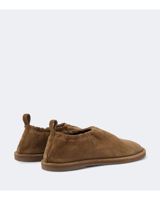 Studio Nicholson Brown Korine Suede Slip-On Shoes for men