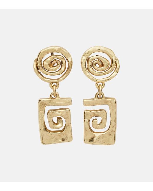 ALÉMAIS Metallic Le Jardin Earrings