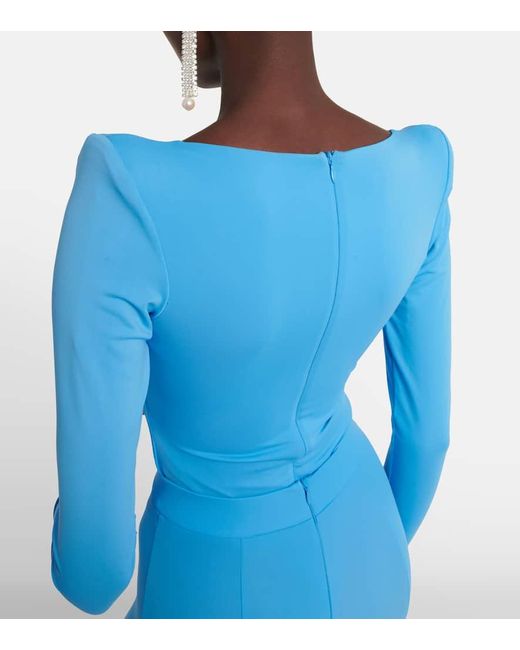 Alex Perry Blue Body Della