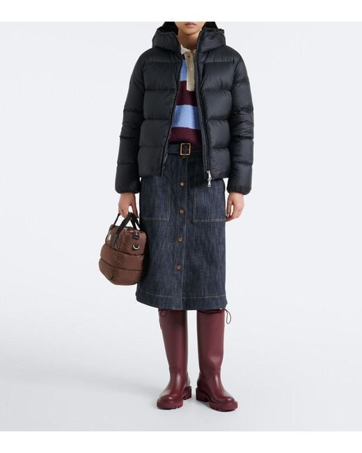Moncler Brown Caradoc Mini Top-Handle Bag
