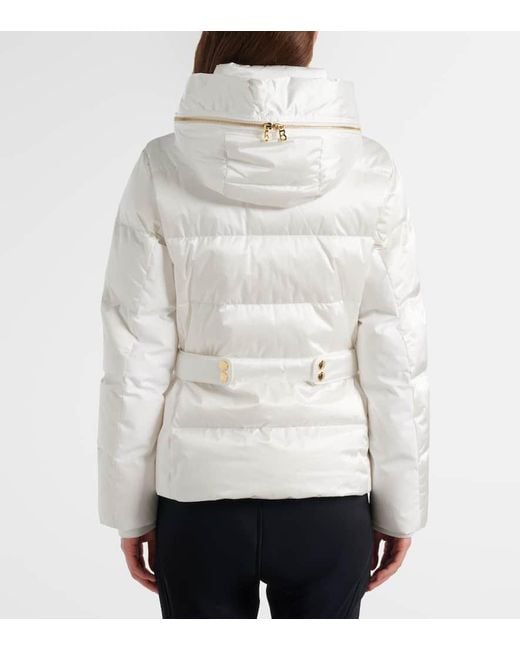 Bogner White Selima Down Ski Jacket