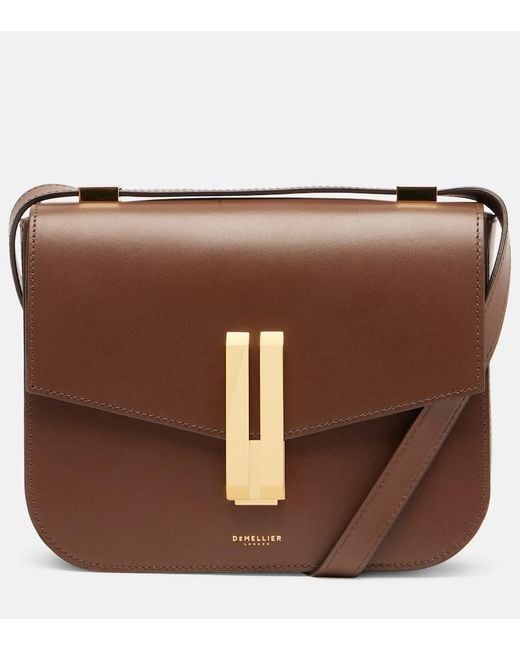 DeMellier London Brown Schultertasche Vancouver Aus Leder
