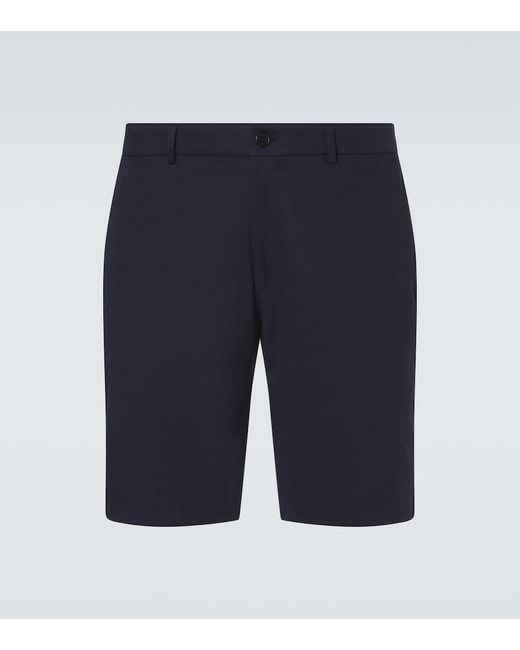 Slowear Blue Cotton-Blend Shorts for men