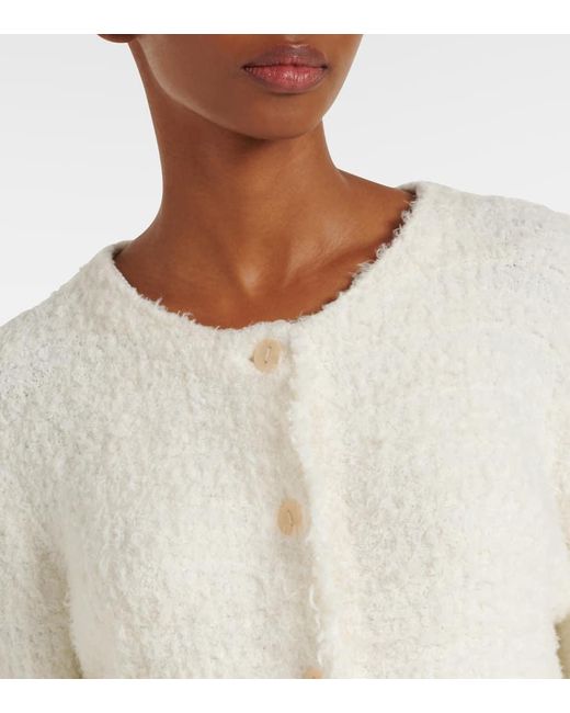 Cardigan En Mezcla De Algodon Vince de color White