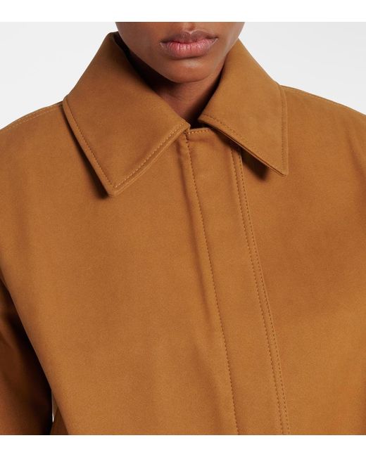 Stella McCartney Brown Cropped Blouson