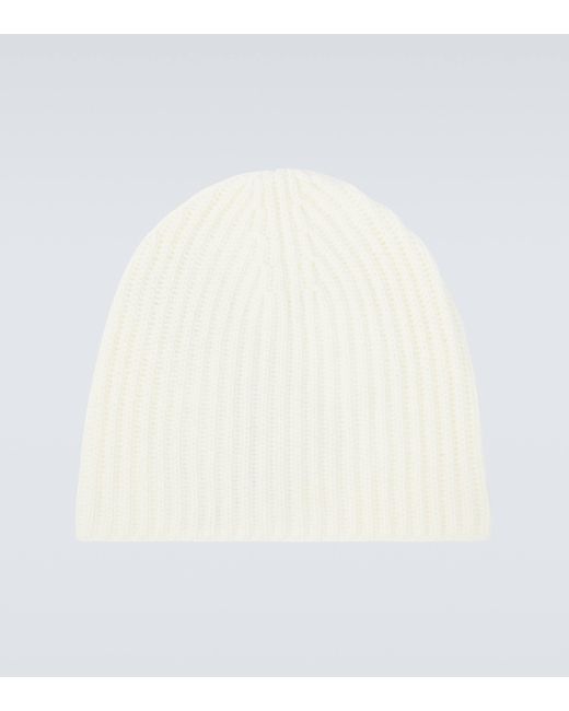 Gabriela Hearst White Lutz Cashmere Hat for men