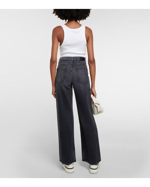 Jean Ample Amiri en coloris Blue