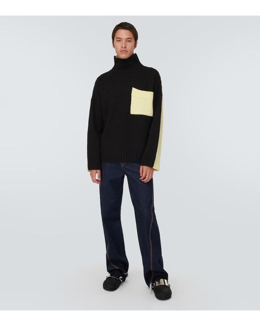 J.W. Anderson Slippers Aus Veloursleder in Black für Herren