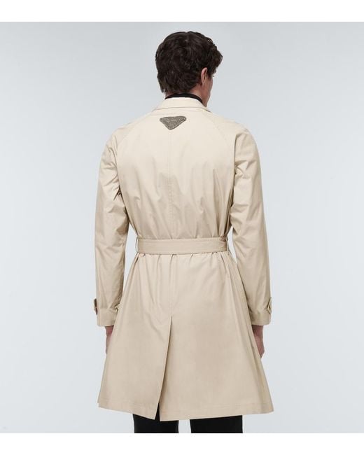Prada Mantel Aus Canvas in Natural für Herren