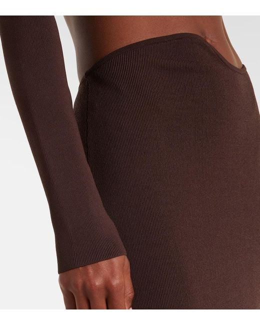 Christopher Esber Brown Cropped-Top