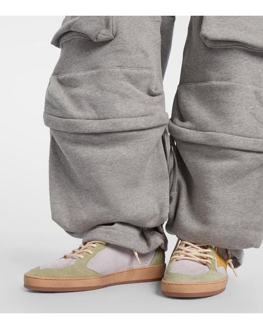 Golden Goose Deluxe Brand Metallic Ball Star Suede Sneakers