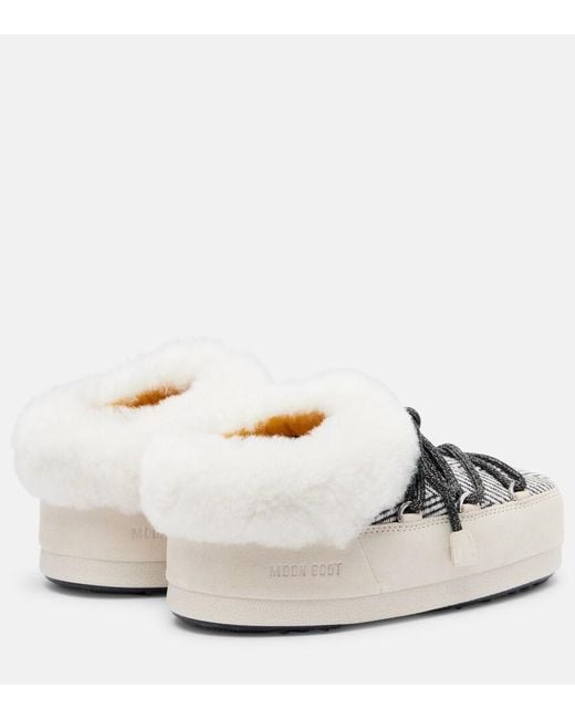 X Guest Moon Boot en coloris White